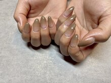 ピカロ(PICARO)/ベージュ　グラデーションネイル