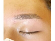 ビューステージ アイブロウサロン 立川/男性も毛量調整でスッキリ眉に！