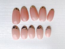ロア ネイル(Loa_Nail)/ガラスフレンチ