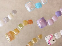 ミンクスタイル 飯田橋2号店(Mink Style)/夏　フットネイル8種類デザイン