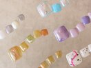 夏　フットネイル8種類デザイン