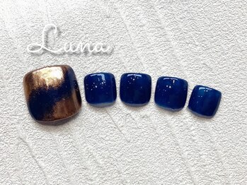 ネイルアンドまつ毛エクステ ルーナ イオンモール東久留米店/フット キャンペーンネイル