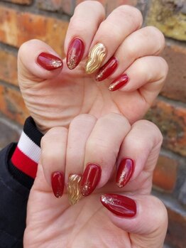 ネイルアンドアイラッシュ ビー 高宮店(Nail&Eyelash Bee)の写真/≪低価格×高技術≫華やかネイルをお手頃価格で★持ち込みOK【付け放題￥9350～！】高コスパサロン☆彡