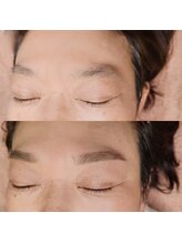 ヘアセットアンドアイラッシュ エル(Hairset & eyelash L)/ぼんやり眉もスッキリ垢抜け♪