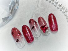 キャッツアイ東京 新宿店(Cat's eye TOKYO)/バレンタインネイル