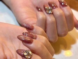 上品ワンホンネイル　パラジェル