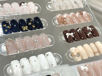 デイシー ネイルアンドアイラッシュ(deicy nail&eyelash)の写真/シンプルデザインからトレンドデザインまで！あなたの好みのデザインがきっと見つかる定額コースをご用意☆