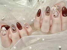 ラッキースター(Lucky Star)/バレンタインネイル