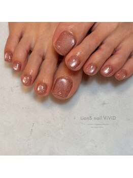 リアンスネイル ヴィヴィッド 岡山店(LianS nail ViViD)/フットマグネット