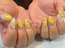 エールネイル(Ailes nail)/ミモザネイル