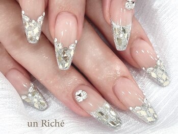 アンリッシュ 池袋東口店(un Riche)の写真/【池袋/長さだし】折れてしまったお爪を揃えたい!という悩み★スカルプ長さだし1本880円★