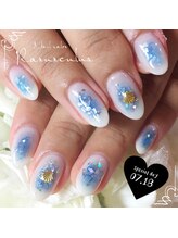 ラナンキュラス(Ranunculus)/SUMMER☆チークNail