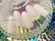 ネイルサロン カラーエイト(Nailsalon COLOR.8)/ホワイト、ナチュラル、シンプル