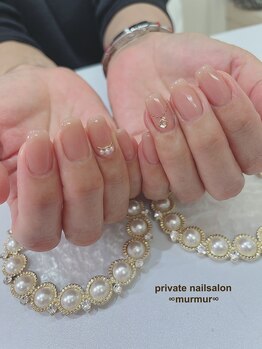 プライベート ネイルサロン マーマ(murmur)/アクセサリー風ネイル