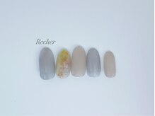 ネイルサロンリシェ 烏丸御池(Recher)/イエローのニュアンス