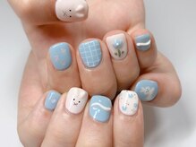 北堀江ネイルサロン エンジョイスターネイル(Enjoy Star Nail)/ほっこり動物ネイル◎