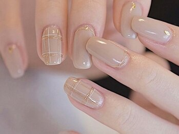 寺子屋ビューティーズ(寺子屋Beauty's)/ツイードネイル