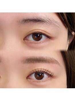 チル アンド アイ 船橋駅前店(Chill&Eye)/美眉スタイリング/BeforeAfter