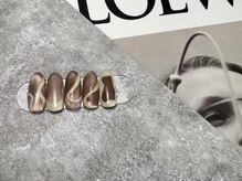 ザ フォーシックスフォー(THE 464)/ジェルネイル/うねうねアート