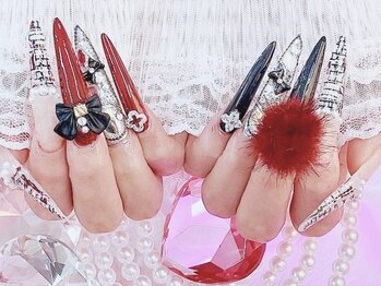 リリキュアネイル(RRKYUA NAIL)/パーツつけ放題コース¥10,000