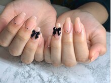 アズネイル 大宮(AZU NAIL)/リボンネイル
