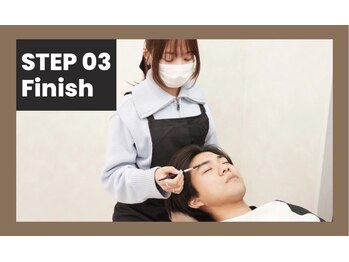 メンズアイブロウ AIS 渋谷【メンズ眉毛サロン メンズアイブロウ 眉毛 眉毛パーマ】/細かな質感までこだわります