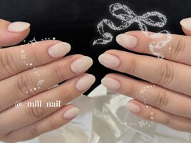【mili】ワンカラーネイル