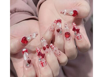 ニューネイル 池袋(NEW NAIL)/リボンチェリー