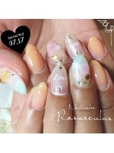 ラナンキュラス(Ranunculus)/常夏☆リゾートNail