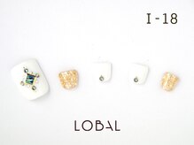 ロバル ネイルアンドまつげ(LOBAL)/フットネイルI‐18