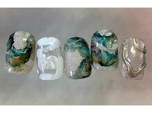 グラッドネイル 銀座店(GLAD nail)/ぷっくりニュアンスネイル