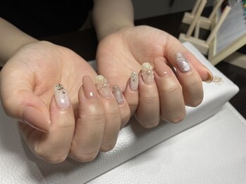 ホワイト(WHITE)/定額ネイル