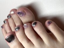 ルカ 原宿(lux)/ニュアンスフットネイル