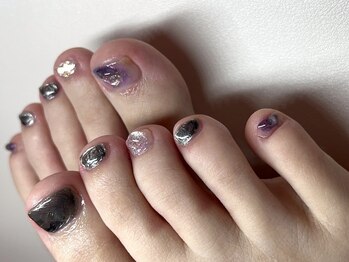 ルカ 原宿(lux)/ニュアンスフットネイル