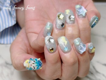 キャラ3D×モチーフネイル