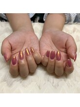 パラスパガーデン センダイ アングゥ(para spa GARDEN sendai ungu)/ピンク×オーロラ　