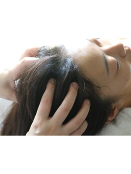 ヘッドスパで癒されたい