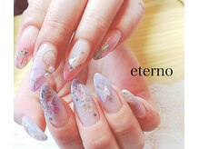 エテル(eterno)/春のフラワーネイル