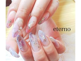 春のフラワーネイル