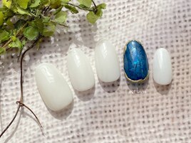 宝石風ネイル