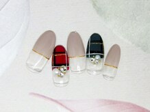 ネイルライフ(NailLife)/チェックネイル