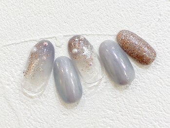 リーチェ ビューティアンドネイルサロン 大名店(Beauty&Nail Salon)/Winter design！¥9800