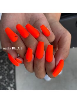 ネイルズリアル(nail's REAL)/ネオンカラーネイル
