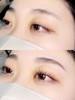 エンズ 米野木店(0's)の写真/【まつ毛まゆ毛専門店♪】隠れ家のようなプライベートサロンでお悩みも話しやすい◎理想の目元に＊