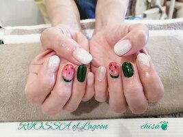 スイカネイル