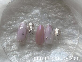 ミニュイネイルバイゼン(minuit nail by Zen)/【hand】定額デザインコース