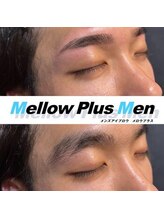 メロウプラス(mellow+)/メンズ眉毛/アイブロウ/眉毛