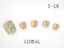 ロバル ネイルアンドまつげ(LOBAL)/フットネイルI‐19