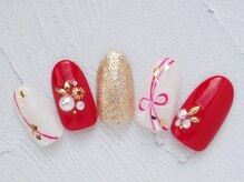 シックネイル(CHIC nail)/和風 着物ネイル