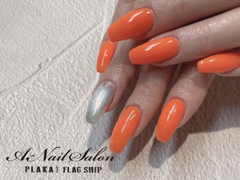 エーネイルサロン プラーカ本店(A-Nail Salon)/ シンプルネイル